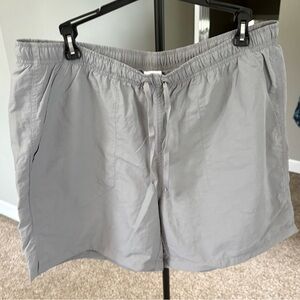 DSG Gray Nylon Shorts